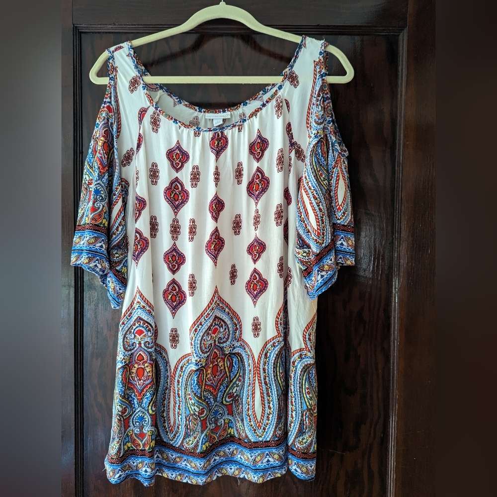 Westport 1962 Cold Shoulder Top - Lg